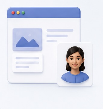 Illustration zu Website für KMU